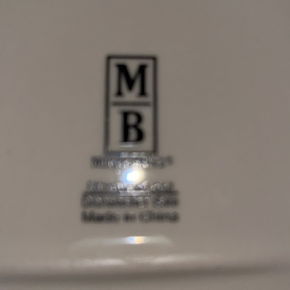 MERRY BRIGHT OVAL SERVING PLATTER VINTAGE - Picture 6 of 6